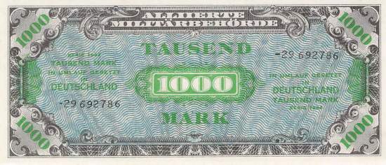 r.207c 1000 Mark 1944